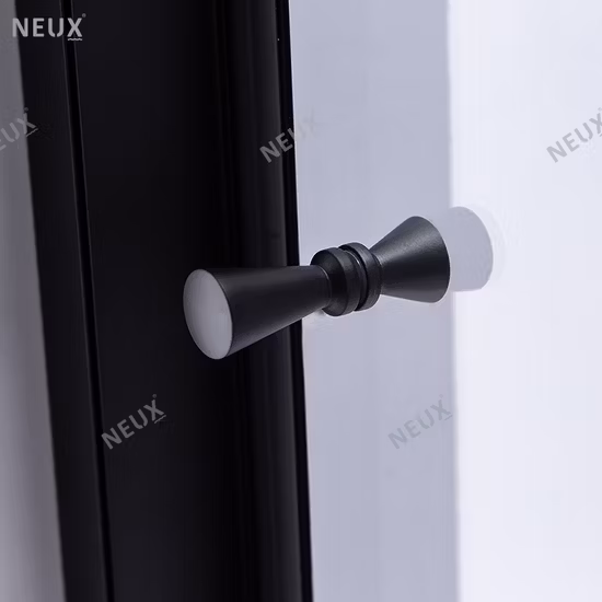 Factory Price Bathroom Aluminium Profile Sliding Tempered Glass Partition Shower Door